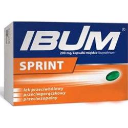 IBUM Sprint 200mg x 60 kapsułek