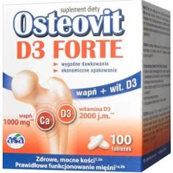 Osteovit D3 Forte x 100 tabletek