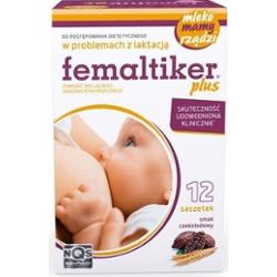 Femaltiker Plus smak czekoladowy x 12 saszetek