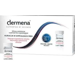 DERMENA MEN Kuracja dla mężczyzn hamuje wypadanie włosów 5ml x 15 ampułek