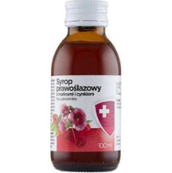 Aflofarm syrop prawoślazowy z malinami i cynkiem 100 ml
