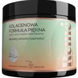 Reme Kolagenowa Formuła Piękna caffe latte o smaku orzechowym proszek 150g