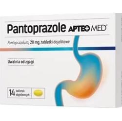 Pantoprazole 20mg x 14 tabletek