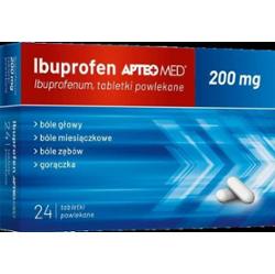 Ibuprofen Apteo Med 200mg x 24 tabletki
