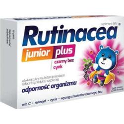 Rutinacea Junior Plus x 20 tabletek do ssania