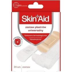 SKIN AID Zestaw plastrów uniwersalnych x 24 sztuk