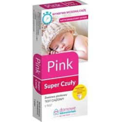 Pink Super Czuły test ciążowy płytkowy x 1 sztuka