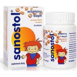 Sanostol x 60 tabletek do ssania