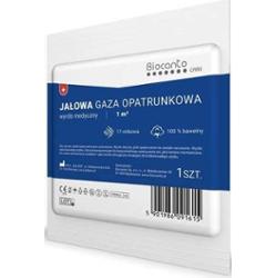 BIOCANTO Gaza opatrunkowa jałowa 1m2 x 1 sztuka