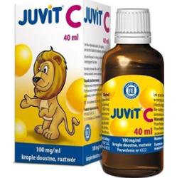 JUVIT C 0,1g/1ml krople 40 ml