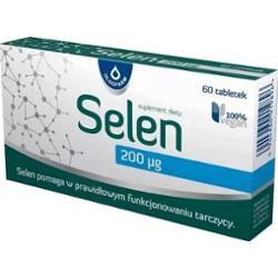 Selen 200mcg x 60 tabletek