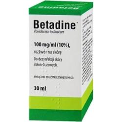 Betadine płyn 3g/30ml płyn na skórę 30ml
