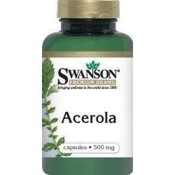 SWANSON Acerola 500mg x 60 kapsułek