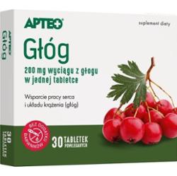 APTEO Głóg x 30 tabletek