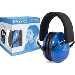 Haspro Kids Earmuffs Nauszniki przeciwhałasowe dla dzieci niebieskie 4-10 lat x 1 sztuka