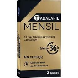 Tadalafil Mensil 10mg x 2 tabletki