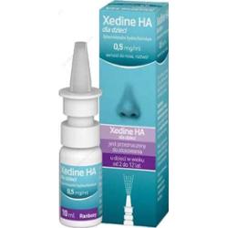 Xedine HA 0,5 mg/ml aerozol do nosa 10ml
