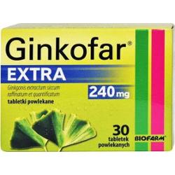 Ginkofar Extra x 30 tabletek