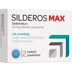 Silderos MAX 50mg x 2 tabletek