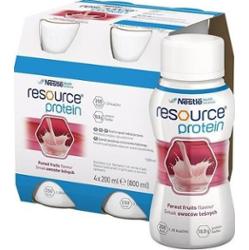 Resource Protein smak owoce leśne 200ml x 4 sztuki