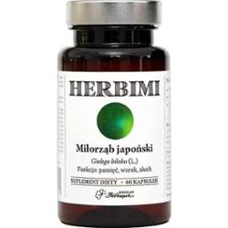 Miłorząb japoński Herbimi x 60 kapsułek