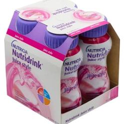 Nutridrink Juice style smak truskawkowy 4 x 200ml