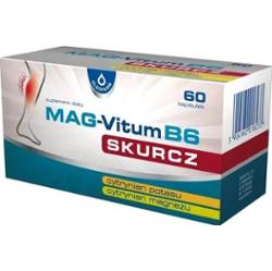 Mag-Vitum B6 SKURCZ x 60 kapsułek