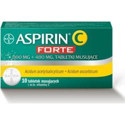 Aspirin C Forte x 10 tabletek musujących