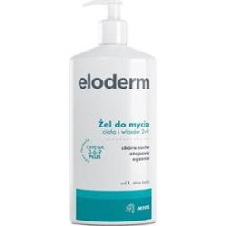 Eloderm Żel do mycia ciała i włosów 2w1 400ml