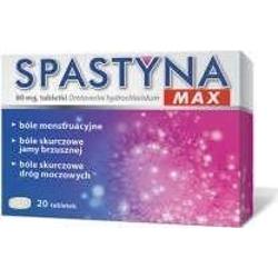 Spastyna Max 0,08g x 20 tabletek