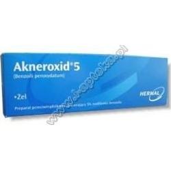 AKNEROXID 5% żel 50g