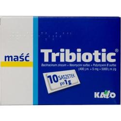 TRIBIOTIC maść 1g x 10 saszetek