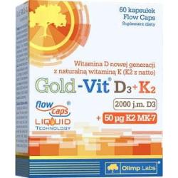 Olimp Gold-Vit D3 2000 + K2 x 60 kapsułek