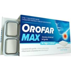 OROFAR MAX x 20 pastylek
