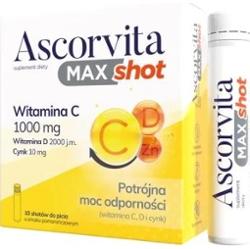 ASCORVITA Max Shot 25ml x 10 sztuk