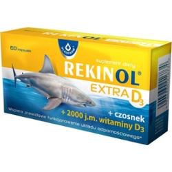 Rekinol Extra D3 x 60 kapsułek