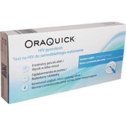 ORAQUICK Test wymazowy na obecność wirusa HIV x 1 sztuka