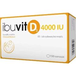 Ibuvit D3 4000 IU x 150 kapsułek