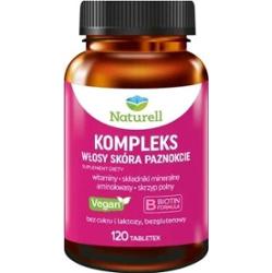 Kompleks Włosy Skóra Paznokcie x 120 tabletek
