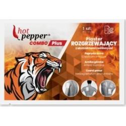 Hot Pepper Combo Plus Plaster rozgrzewający z ekstraktami roślinnymi 9 x 4cm x 1 sztuka