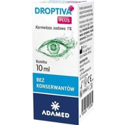 Droptiva Plus krople nawilżające do oczu 10ml