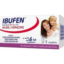 IBUFEN 200mg x 5 czopków