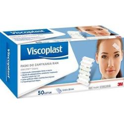 Viscoplast Steri-Strip Paski do zamykania ran 6 x 38mm x 50 sztuk