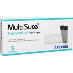 MultiSure Paski kontrola Trójglicerydów x 5 sztuk