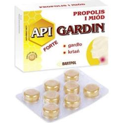 API-GARDIN FORTE Propolis i miód x 16 pastylek do ssania