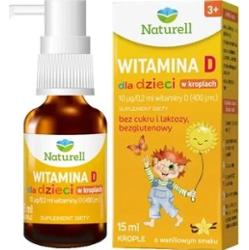 Naturell Witamina D dla dzieci krople 15ml