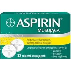 Aspirin Musująca (Ultra Fast) x 12 tabletek musujących