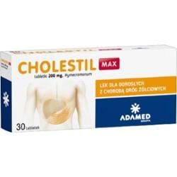 CHOLESTIL Max 0,2g x 30 tabletek