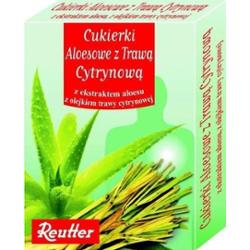Cukierki aloesowe z trawą cytrynową 50g
