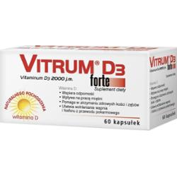 VITRUM D3 FORTE x 60 kapsułek